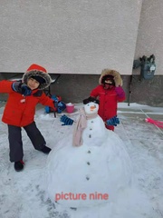 Snowman Building Contest